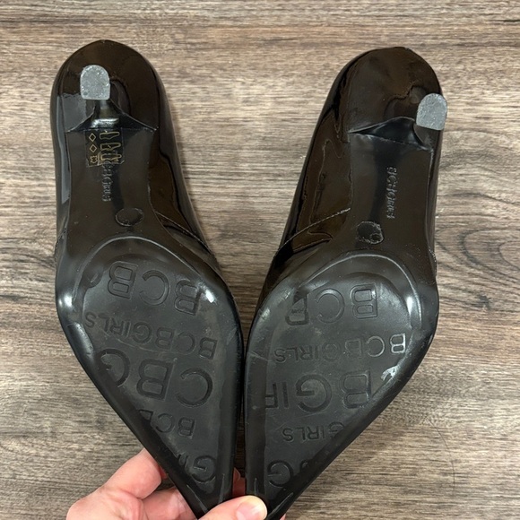 BCBGirls Black Patent Leather Heels - Picture 5 of 5